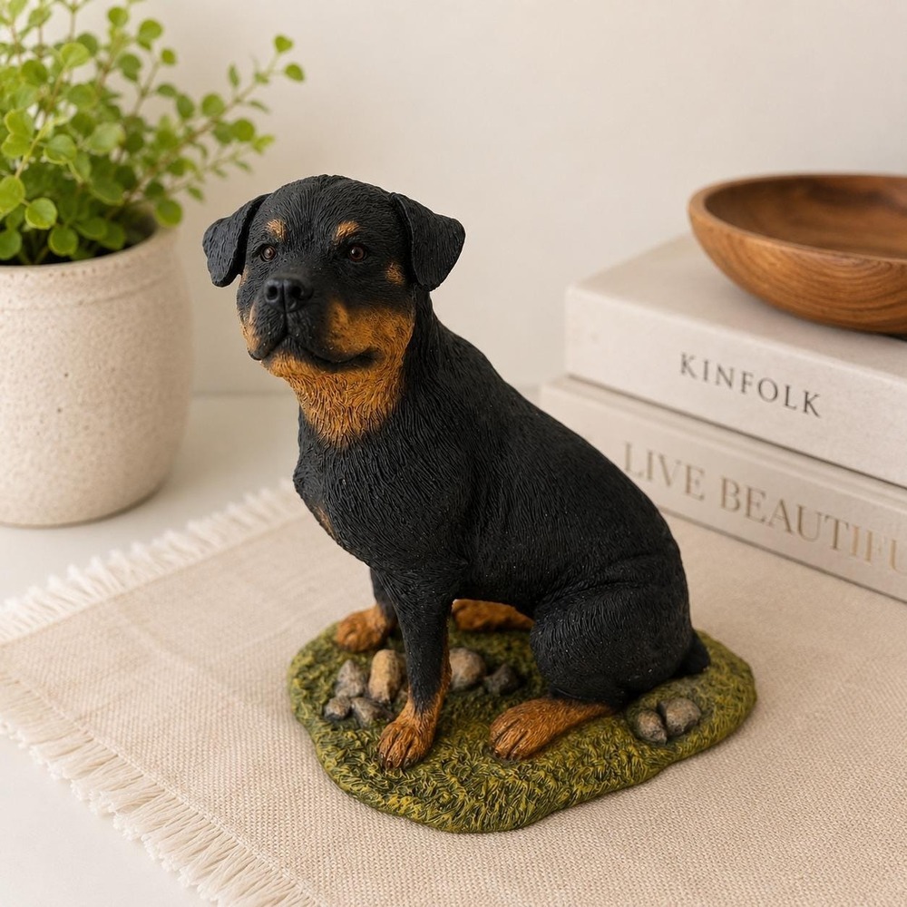 Sherratt & Simpson Rottweiler Dog Figurine Willitts Designs Country Artists